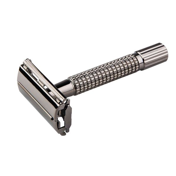 

yintal non-slip handle version butterfly open double edge safety men's classic manual s 1 razor 5 blades