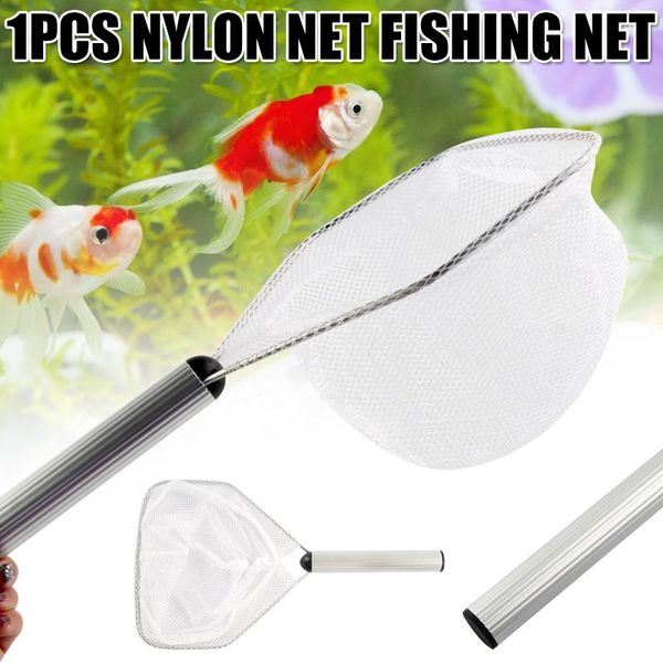 

fishing accessories net portable catching folding durable nylon mesh fish dog88