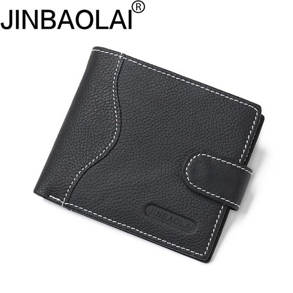 

wallets 2021 men leather genuine with coin bag male wallet casual purse card holder carteira, Red;black