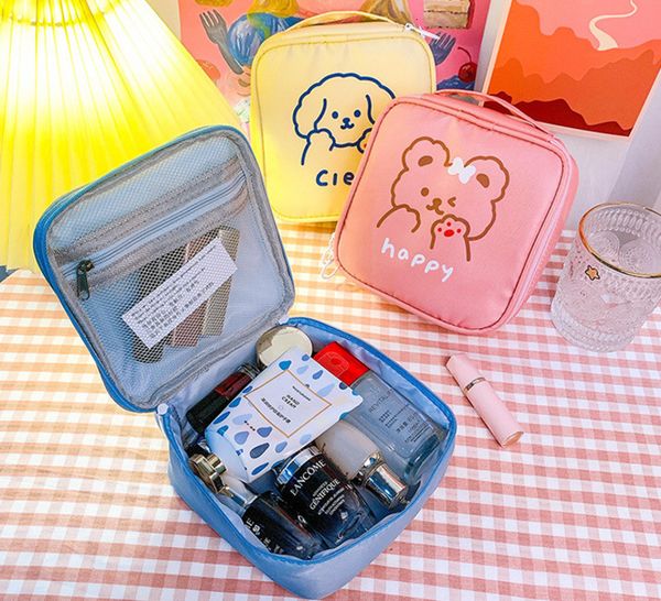 

han feng cute makeup student storage portable large capacity washing bag