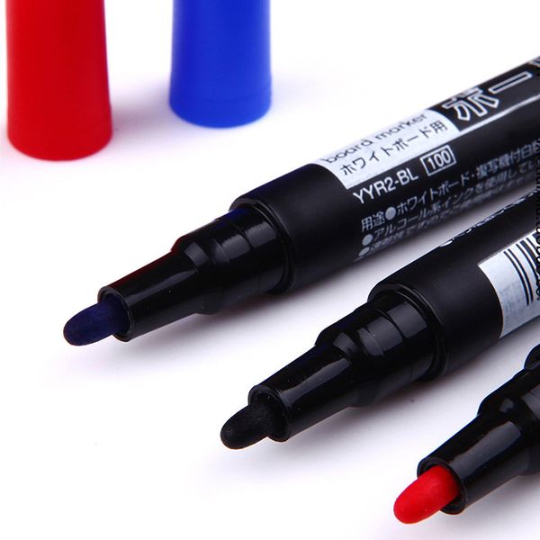 

Zebra Erasable Marker Pen 1 Pcs Whiteboard School Dry Erase Markers Blue Black Red Office Supplies/YYR2