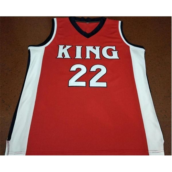 

goodjob men youth women #22 kawhi leonard martin luther king college basketball jersey size s-6xl or custom any name or number jersey, Black
