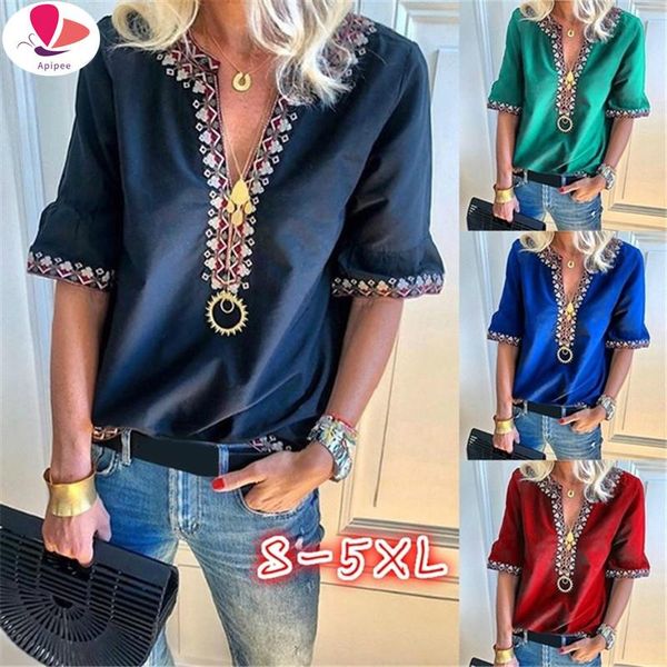 

women's t-shirt women solid v-neck female casual drop shoulder half sleeve tees ladies loose brand summer plus size 5xl 2021, White