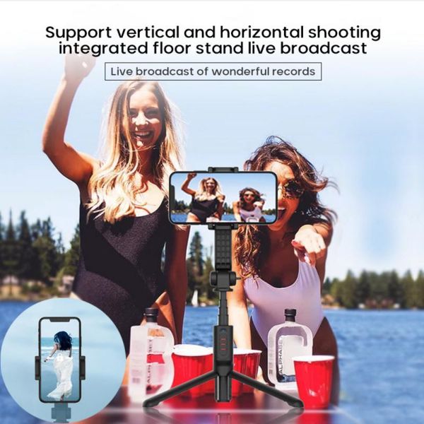 

handheld gimbal stabilizer smartphone selfie stick tripod for ios/android video stabilizer for 11/samsungs10