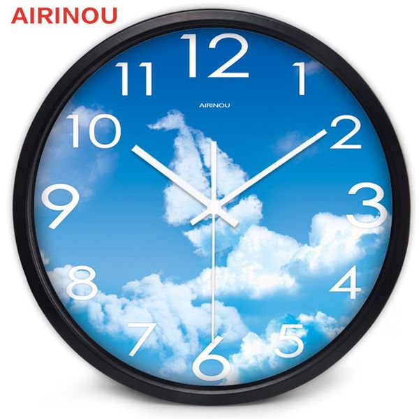 

wall clocks 2021 arrive sailing boy girl mute cartoon clock, clcok