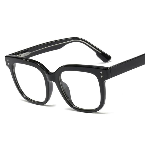 

sunglasses 80055 tr90 anti-blue light square glasses frame men women optical fashion computer eyeglasses, White;black