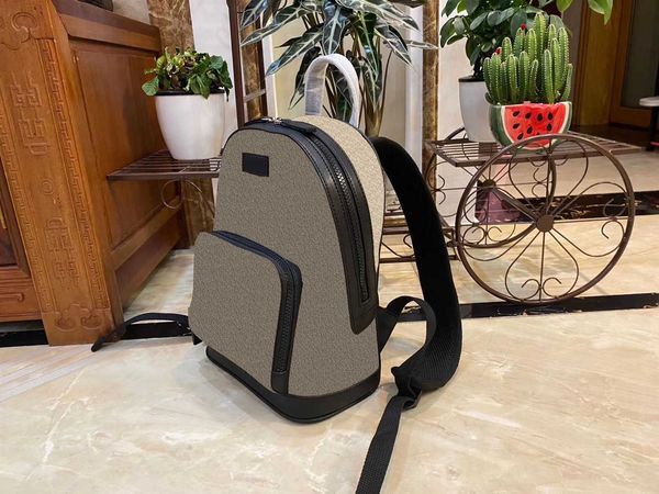 

sports sports sports wholesale high-end fashion bag backpackbags phone pocket designer leather retro classic pattern high capacity