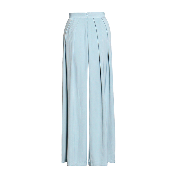 

loose ruched wide leg pants for women high waist casual solid minimalist trousers female 2021 fashion new stylish, Black;white