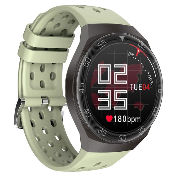 Relógio inteligente masculino feminino pressão arterial verdadeira 128 MB de memória 2.5D tela curva 24 relógio esportivo mostrador personalizado bateria grande rastreador fitness pulseira smartwatch Android IOS