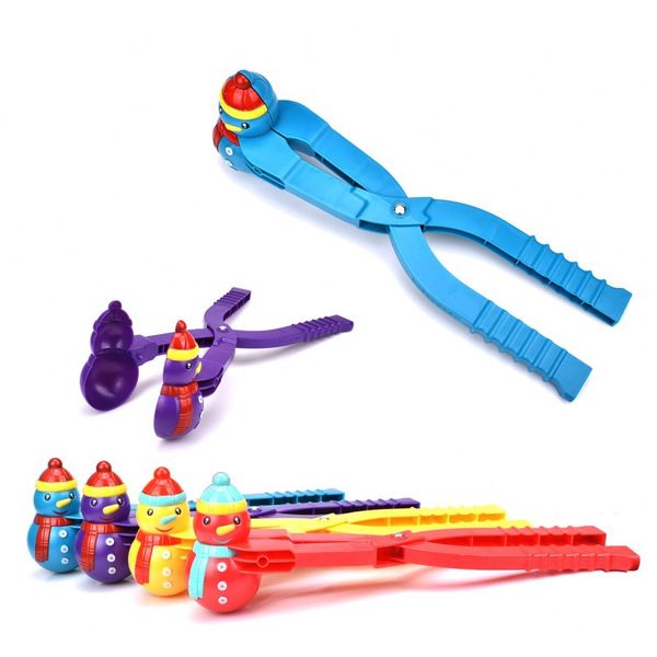 

duck snowball maker clip outdoor novelty games winter snow sand mold tool for fight fun sports toys for kids