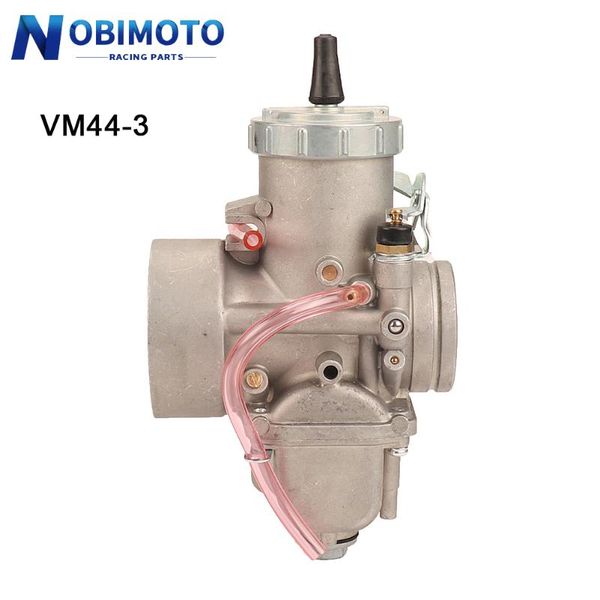 

motorcycle fuel system vm44-3 44mm carburetor for mikuni round slide 400 500 600 700 750 800cc carburettor spigot carb refit motocross