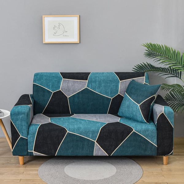 

chair covers geometric blue plain sofa cover stretch magic home furniture modern sofas for living room with peninsula slipcover