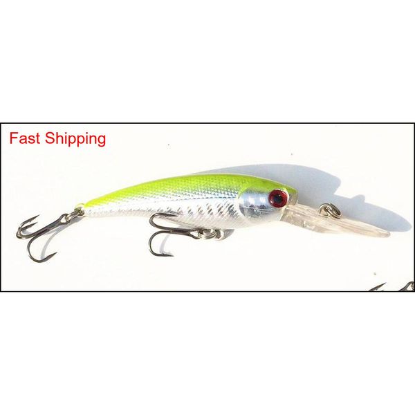 

fishing lure crank minow 90mm 8g 10 pieces/lo lzv hjfeeling