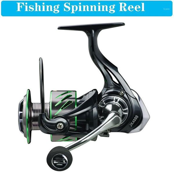 

jk3000 jk4000 upgrading fishing spinning reel 9+1bb 4+1bb 5.2:1 8kg drag casting wheels all-metal spool wheel baitcasting reels
