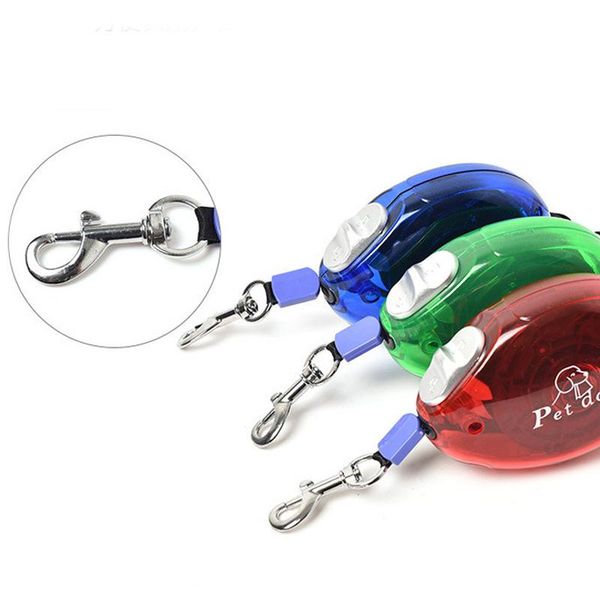 

2.5m retractable dog leash automatic flexible pet cat traction rope belt leash dog supplies pet products