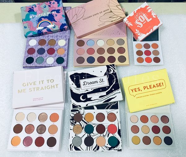 

in stock makeup high-quality eyeshadow 12 fashion color waterproof eyeshadow palette