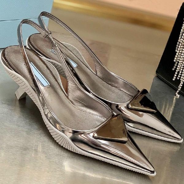 

cat heel woman sandals pointed on female shoes mid heel shoes women slip on zapatos de mujer elegant sandals 2021 new sale, Black