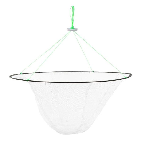 

1pc foldable fishing net hand net crab fishing fish bait trap