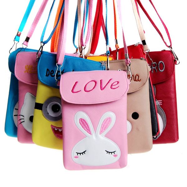 

stationery store messenger product cartoon bag girls vertical leather 2 pu animal new pocket obpqh