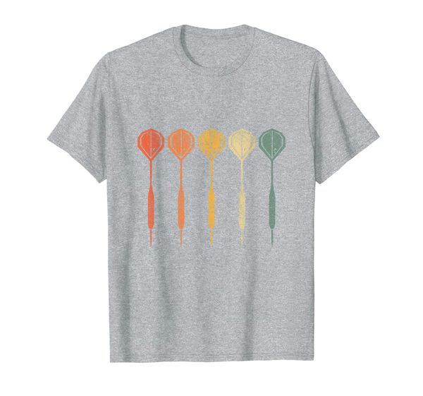 

dart arrows t-shirt colorful retro vintage gift, White;black