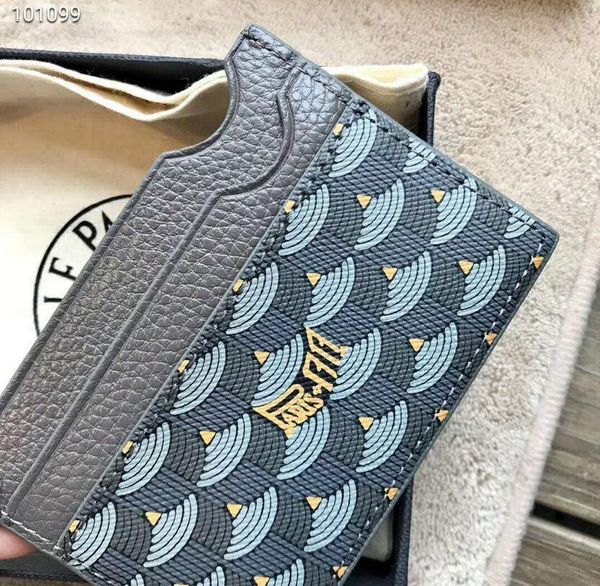 

new card bag mens ultrathin designer drivers license wallets womens faure le coin pocket holders figure of fish goyard wallet, Brown;gray