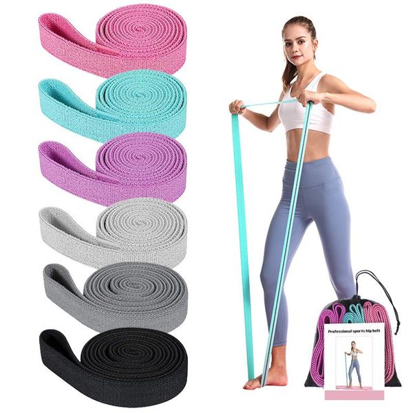 

resistance bands 3pcs/set sports yoga strap belt polyester latex band for gym fitness workout pull rope pilates stretching training