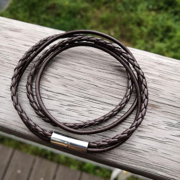 

link, chain sanlan simple rope bracelet vegan gift friendship bracelets, Black