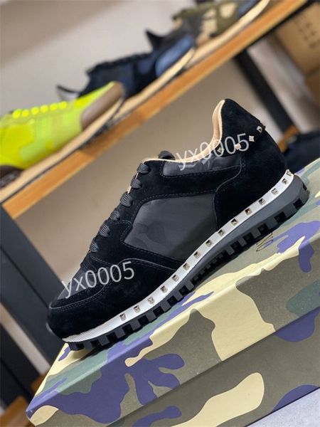 

valentin 2021 designer women nylon casual shoes gabardine classic canvas sneakers brand wheel lady stylist trainers fashion platform heighte, Black