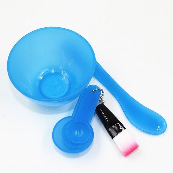

eyebrow tools & stencils 6 in1 diy facial face mask mixing bowl brush beauty makeup spoon stick set