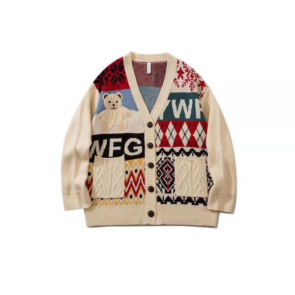 

mens sweaters long sleves knits letters embroidery fashion hoodies21ss pullover givenci sweater men knit the clothingcasual coat, White;black