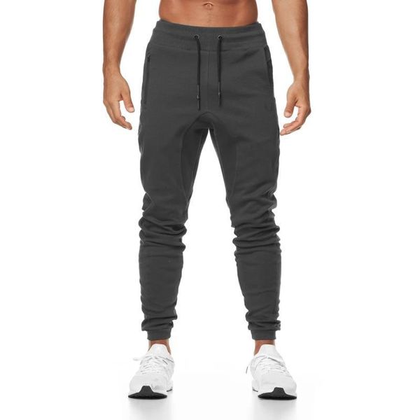 

men's pants 2021 brother trend outdoor sports running feet casual training, Black