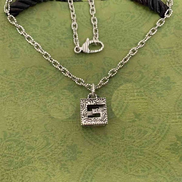 

design jewelry ancient vine pattern hollow out three-dimensional necklace men's s925 full body sterling as old thai silver fashion