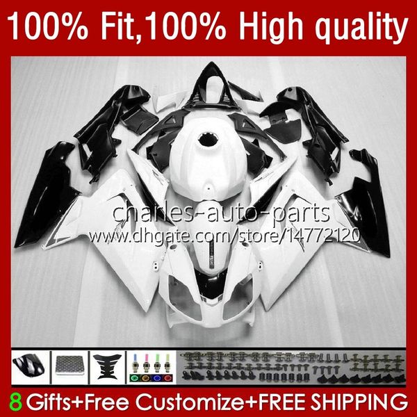 OEM bianco nero nuova iniezione corpo per Aprilia RSV RS 125 R RR 125RR RS4 RS125 12 13 14 15 16 38 No.93 RSV125 RSV-125 RS-125 2012 2013 2014 2015 2016 Kit carenatura RSV125RR 12-16