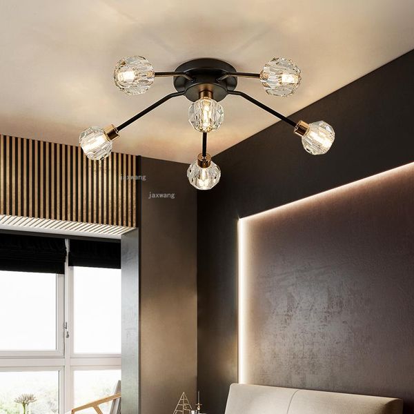 

ceiling lights american luxury luster led lamp lighting decor bedroom creative dining room light fixtures