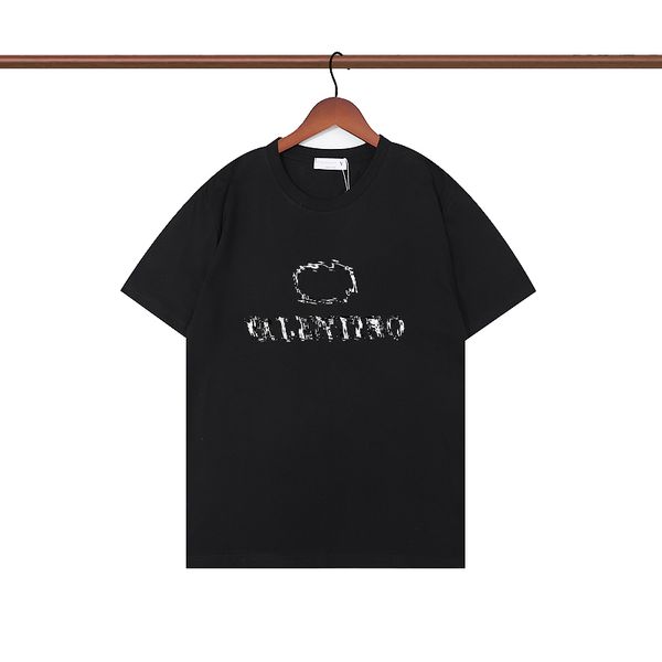 

famous summer men's and women's designer t-shirts loose slim fashion brand jackets casual shirts letter printing high-end clothing, White;black