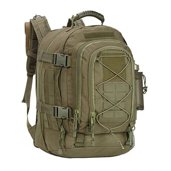 

outdoor bags 55l capacity men army military tactical large backpack waterproof sport hiking camping travel 3d rucksack for