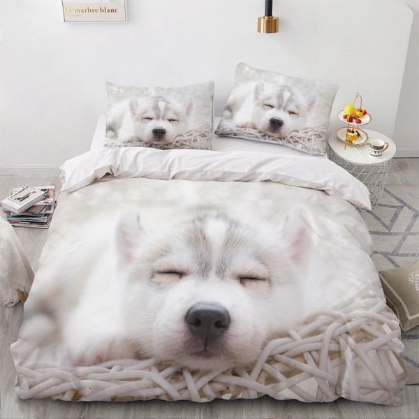 

bedding sets 3d puppies set and pillowcase dalmatian dogs comforter bed linen kids bedclothes pets dog cute duvet quilt cover