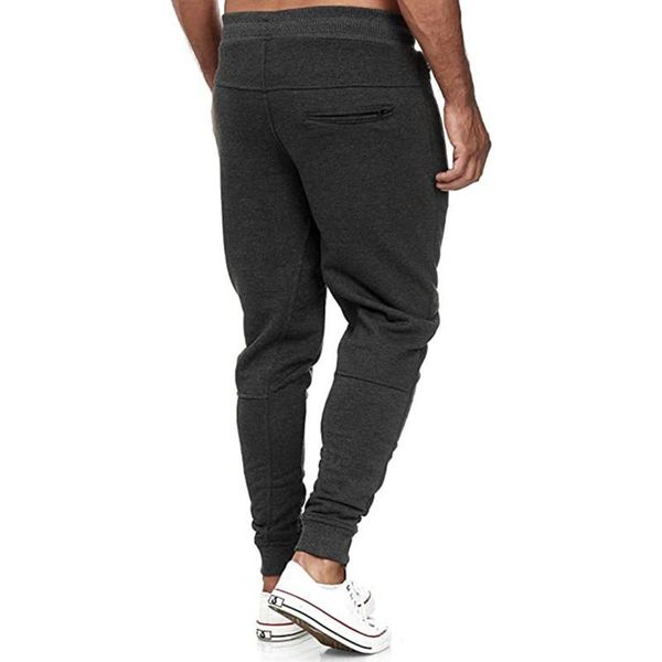 

men's pants overalls loose casual cotton pockets xz14 size 36-44, Black