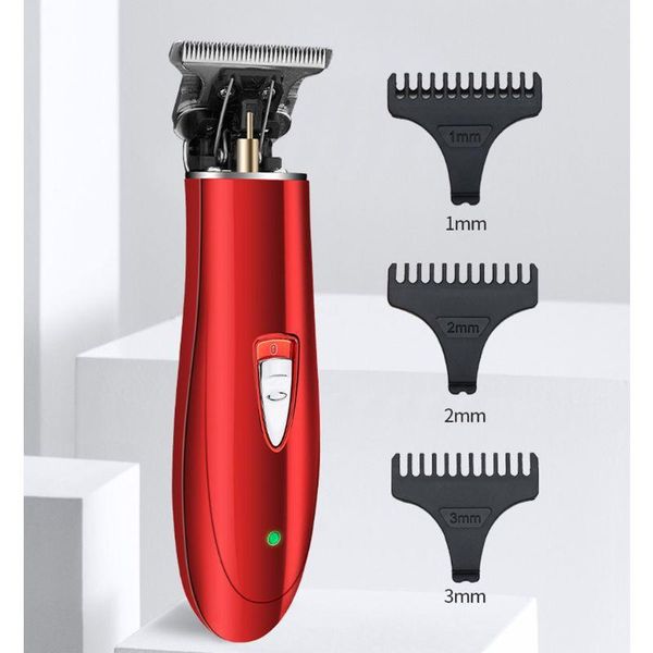

professional hair clippers men t-blade beard trimmer barber grooming cordless a0nc