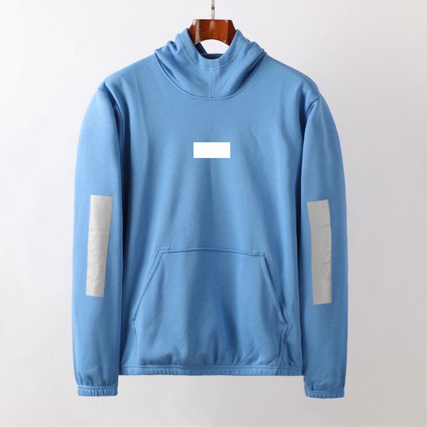 

3 colors toney men's sweatshirt stones men is casual long-sleeved couple loose big pocket hooded collar sweatshirts, Black