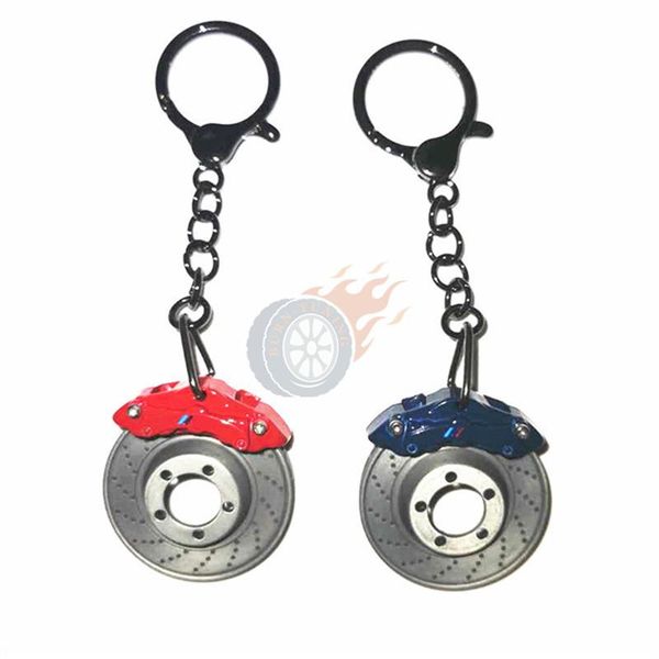 

keychains 1x car caliper look keychain for 320i 325i 330i 525i 530i 640i 740i x1 x3 x4 x5 x6 x7 ///m sign brake style keyring pedant, Silver