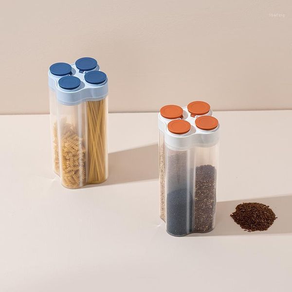 

storage bottles & jars sealed plastic kitchen cereals box dry bottle jar