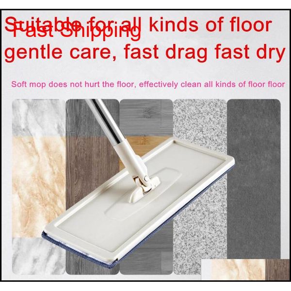 

new floor mop set matic mop and bucket avoid hand washing microfiber cleaning cloth flat squeeze magic wooden jllkwn xhhair