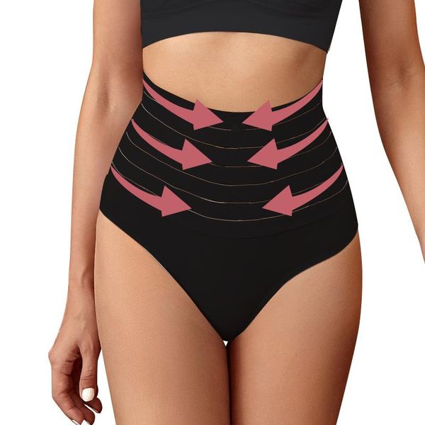

yoga outfit women high waist shaping panties breathable body shaper fashion high-waist hollow thong fitness for abdomen and hips