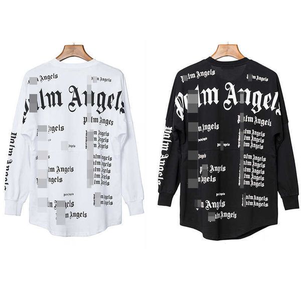 

sleeve p/alm long t-shirt pa angels kfv5, White;black