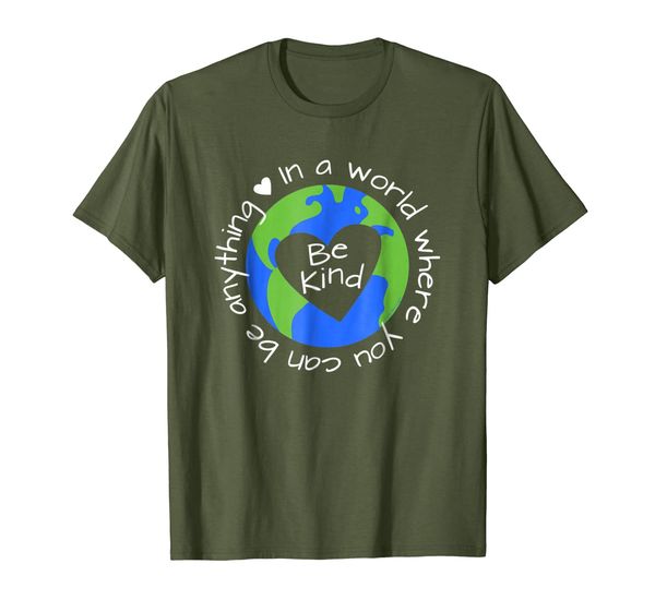 

Be Anything - Be Kind T-shirt - World Anti-Bullying Lesson, Mainly pictures