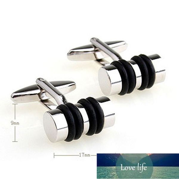 

c-man luxury shirt black cufflink for mens brand cuff buttons cuff links silvery abotoaduras jewelry Â factory price expert design quality la, Black;gray