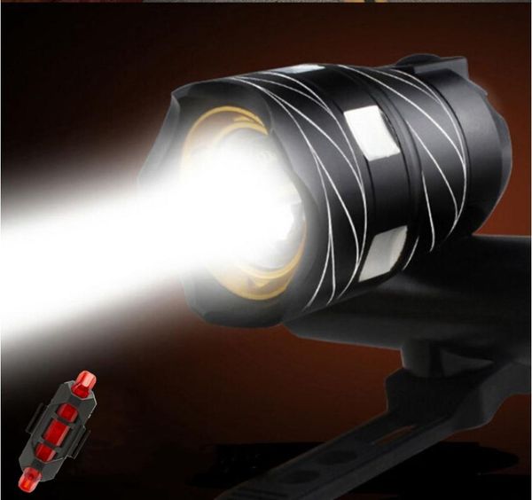 

bike lights basecamp 15000lm t6 led zoom waterproof bicycle light front lamp torch headlight with usb rechargeable cycling