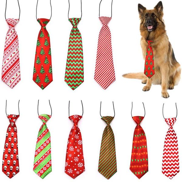 

pet christmas large tie drawstring tie pet dog accessories dog adjustable decoration