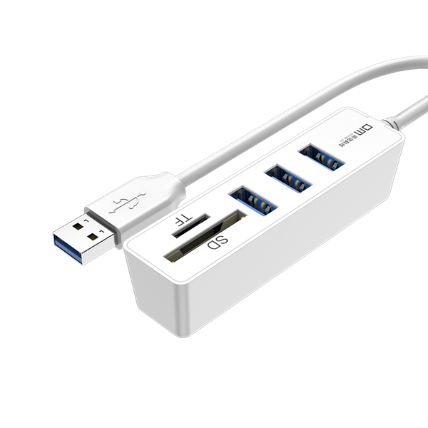 

hubs 3 port usb3.0 high speed hub c8 with tf/sd slot chb029